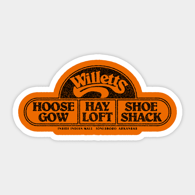 Willetts Sticker by rt-shirts